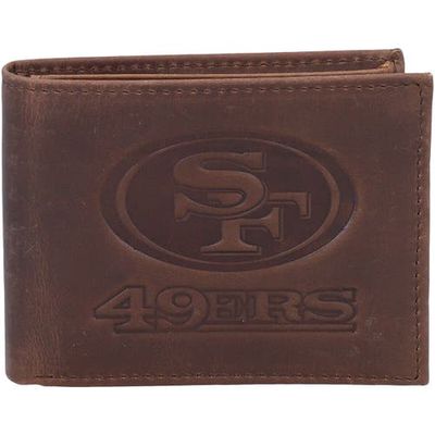 Evergreen Enterprises Brown San Francisco 49ers Bifold Leather Wallet