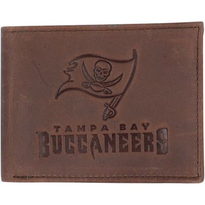 Evergreen Enterprises Brown Tampa Bay Buccaneers Bifold Leather Wallet