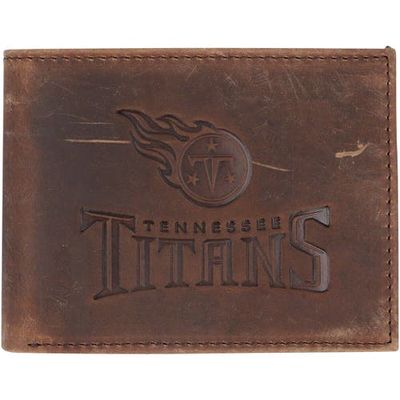 Evergreen Enterprises Brown Tennessee Titans Bifold Leather Wallet