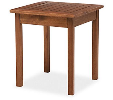 Evergreen Enterprises Eucalyptus Wood Side Tabl e