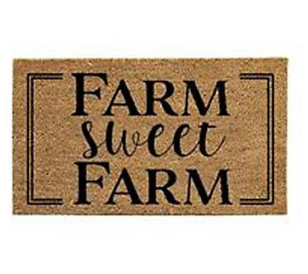 Evergreen Farm Sweet Farm 16x28 Coir Mat