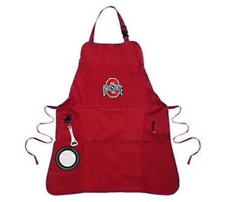 Evergreen Ohio State Buckeyes Grilling Apron