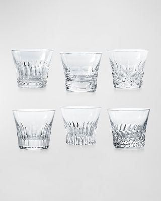 Everyday Assorted Old Fashioned Tumblers, Set of 6