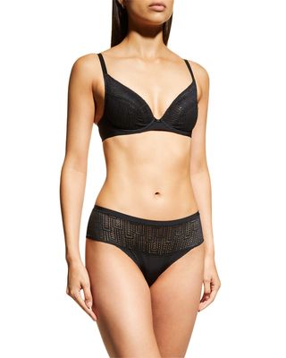 Everyday Graphique Lace Plunge Bra