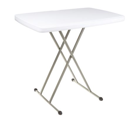 Everyday Home Folding Table Lightweight Portabl e