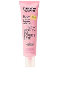 Everyday Humans Rose From Above Spf 35 Mineral Sunscreen Base in Beauty: NA.