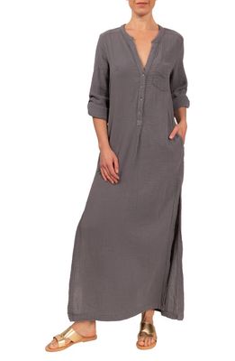 Everyday Ritual Tracey Cotton Caftan in Slate