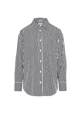 Everyday Striped Button-Up Shirt