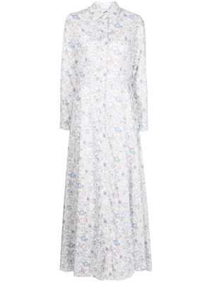 Evi Grintela Juliette floral-print dress - White
