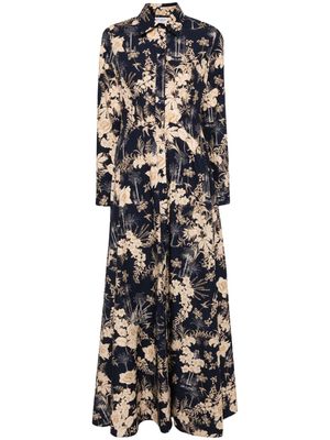 Evi Grintela Juliette print dress - Blue