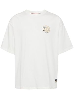 EVISU Great Wave Daicock-print cotton T-shirt - White