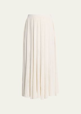 Evvia Ribbed Maxi Skirt