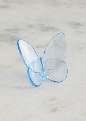 Exclusive Lucky Butterfly Figurine, Sky Blue