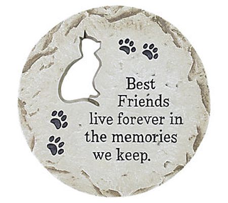 Exhart Cat Memorial Stepping Stone