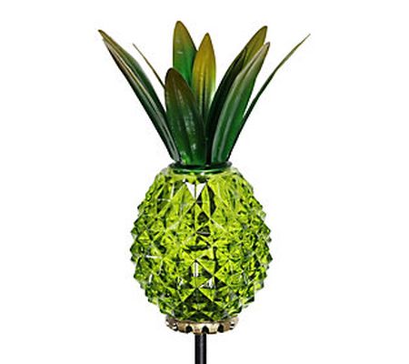 Exhart Solar Pineapple Garden Stake