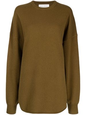 extreme cashmere cashmere-blend crew-neck jumper - Green