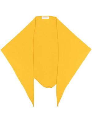 extreme cashmere cashmere-blend shawl - Yellow