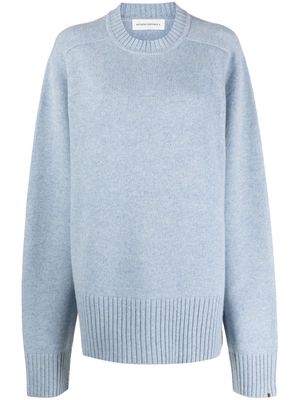 extreme cashmere cashmere knitted jumper - Blue