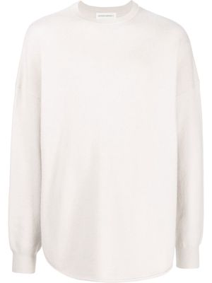 extreme cashmere cashmere long-sleeve jumper - Neutrals