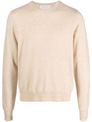 extreme cashmere crew-neck cashmere blend jumper - Neutrals