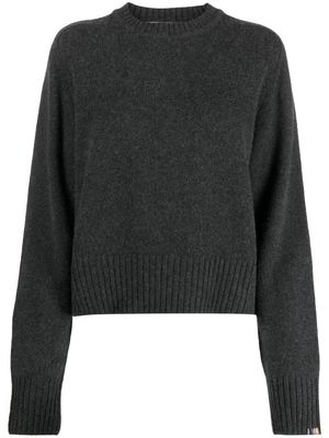 extreme cashmere crew-neck cashmere jumper - Black