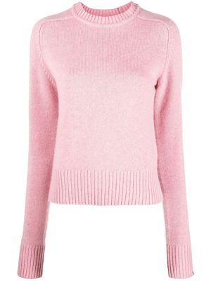extreme cashmere crew neck cashmere sweater - Pink