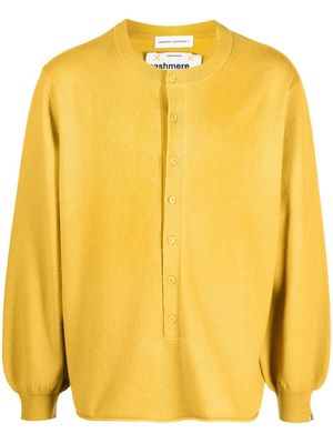 extreme cashmere crew-neck jumper - Yellow