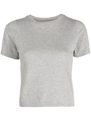 extreme cashmere crew-neck knit T-shirt - Grey