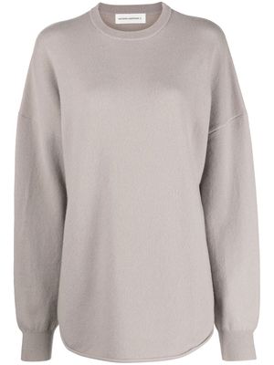 extreme cashmere crew neck pullover sweater - Neutrals