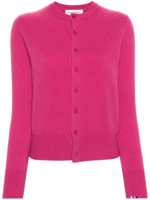 extreme cashmere fine-knit cashmere cardigan - Pink