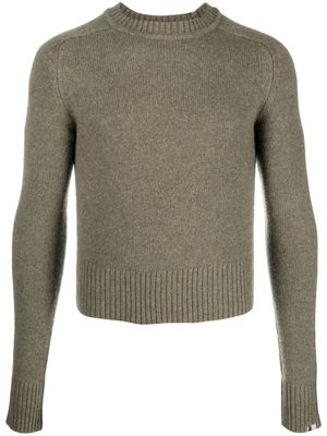 extreme cashmere Glory crew neck cashmere sweater - Green