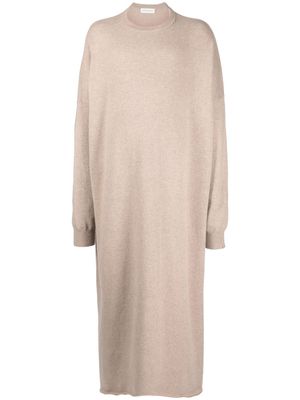 extreme cashmere May extra-long jumper - Neutrals