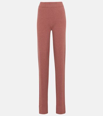 Extreme Cashmere N°151 Legs cashmere-blend sweatpants