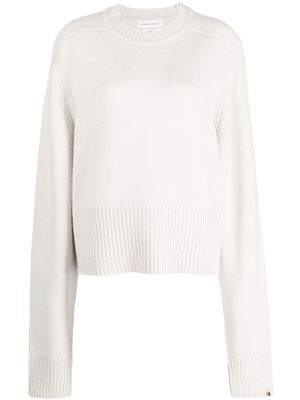extreme cashmere n°256 Judith cashmere jumper - White