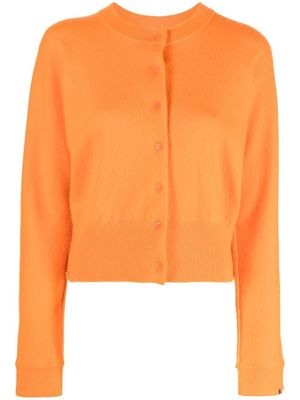 extreme cashmere n°257 Blouson cardigan - Orange