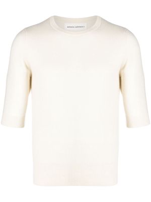 extreme cashmere n°63 Well short-sleeve jumper - Neutrals