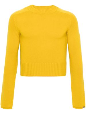 extreme cashmere No 152 cashmere jumper - Yellow