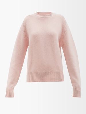Extreme Cashmere - No.202 Minus Stretch-cashmere Sweater - Womens - Pink