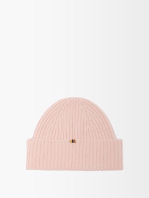 Extreme Cashmere - No.211 Ami Ribbed Cashmere-blend Beanie Hat - Womens - Pale Pink