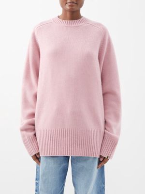 Extreme Cashmere - No.236 Mama Oversized Cashmere Sweater - Womens - Pink