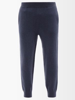 Extreme Cashmere - No.56 Yogi Stretch-cashmere Track Pants - Mens - Blue
