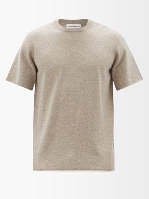 Extreme Cashmere - No.64 Stretch-cashmere T-shirt - Mens - Grey