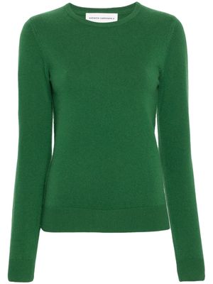 extreme cashmere Nº41 Body cashmere-blend jumper - Green