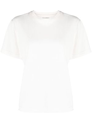 extreme cashmere short-sleeve cotton-blend T-shirt - White
