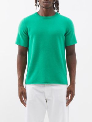 Extreme Cashmere - Stretch-cashmere T-shirtedit - Mens - Green