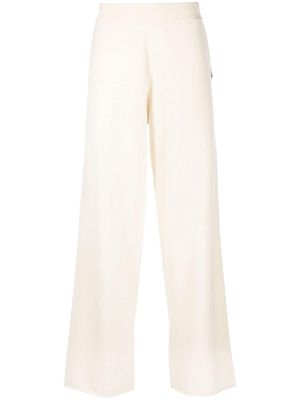 extreme cashmere stripe-detail cashmere-blend trousers - Neutrals