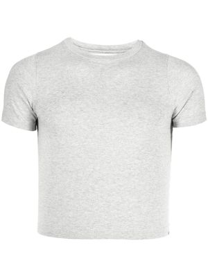 extreme cashmere Tina knitted T-Shirt - GREY
