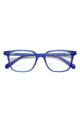 eyebobs C-Suite 51mm Reading Glasses in Blue Crystal/Clear