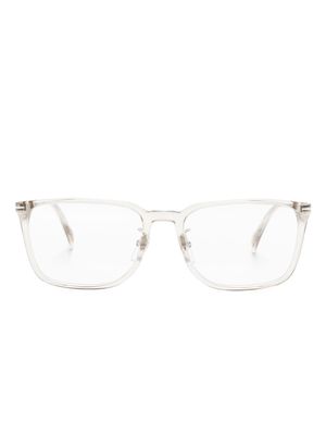 Eyewear by David Beckham DB 1110 rectangle-frame glasses - Silver