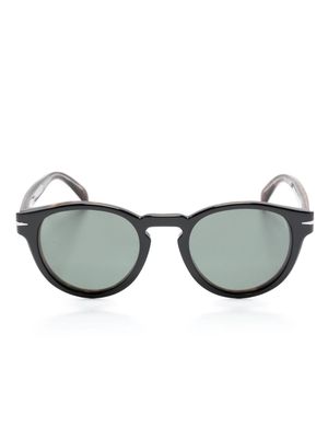 Eyewear by David Beckham DB7104CS round-frame glasses - Brown
